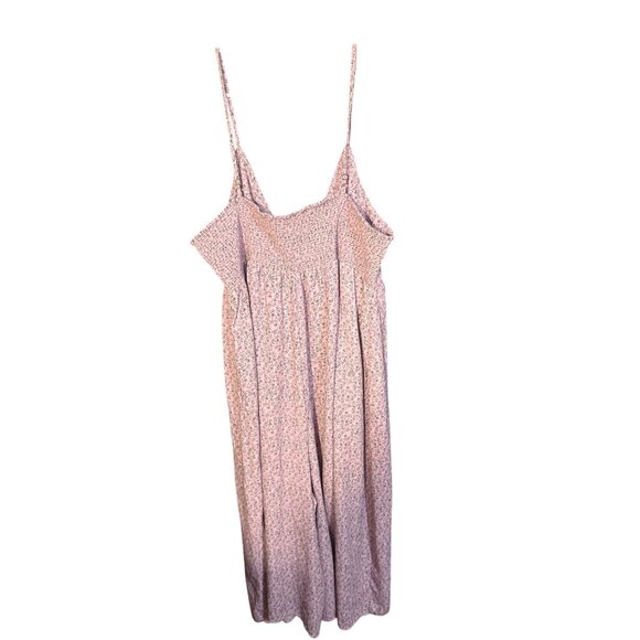 Adyson Parker 2X Womens Floral Print Spaghetti Strap Jumpsuit - Picture 8 of 9